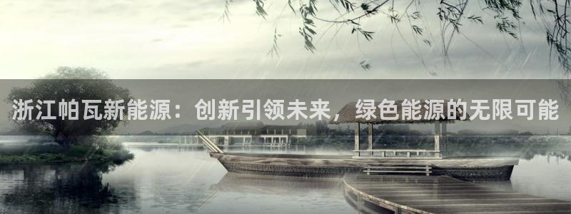 深圳摩根时代娱乐公司：浙江帕瓦新能源：创